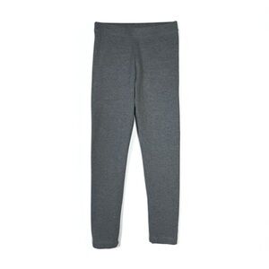 Spotted Zebra Heather Gray Kids Leggings